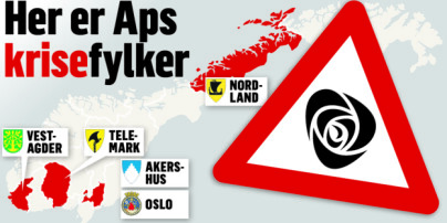 Ap's krisekart: I disse fylkene må Jonas Gahr Støre stoppe fallet